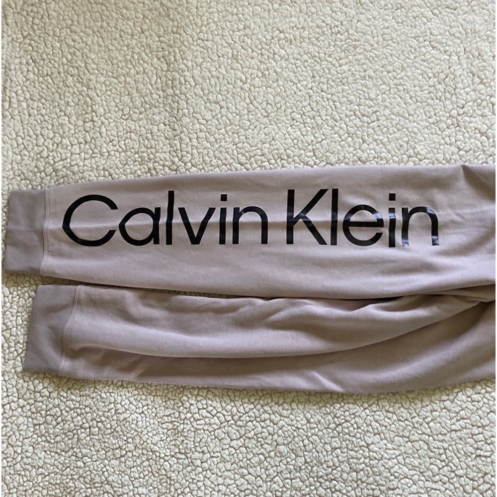 Calvin Klein Women’s Performance Light Pink Joggers Size XL - Picture 3 of 7